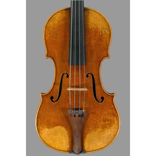 Photo of Mid 1730's Del Gesu model violin top