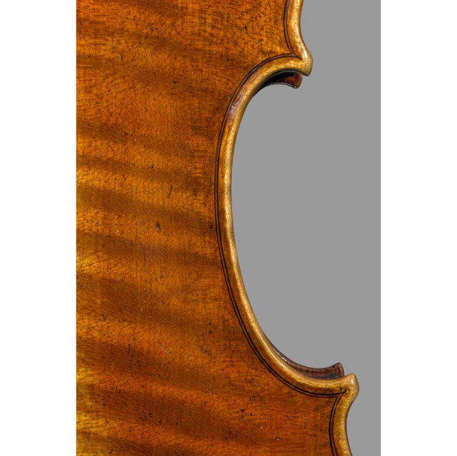 Photo of Mid 1730's Del Gesu back bass C bout
