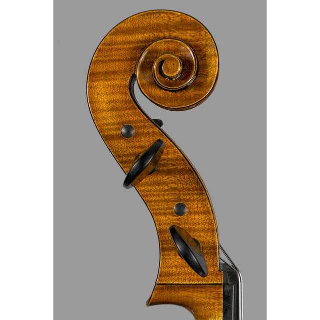 Photo of Polstein & White Strad cello scroll side